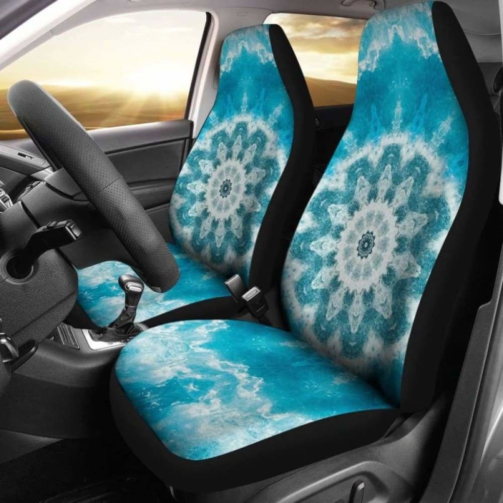 Ocean Mandala Car Seat Covers
