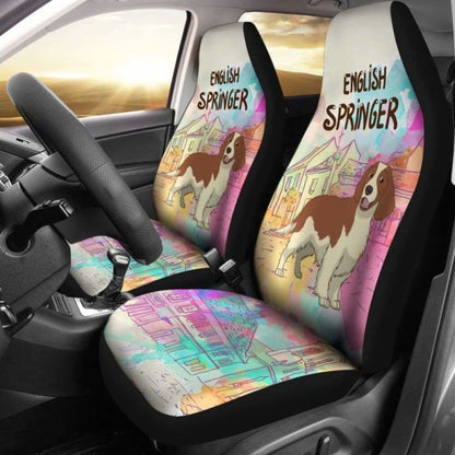 English Springer Car Seat Covers