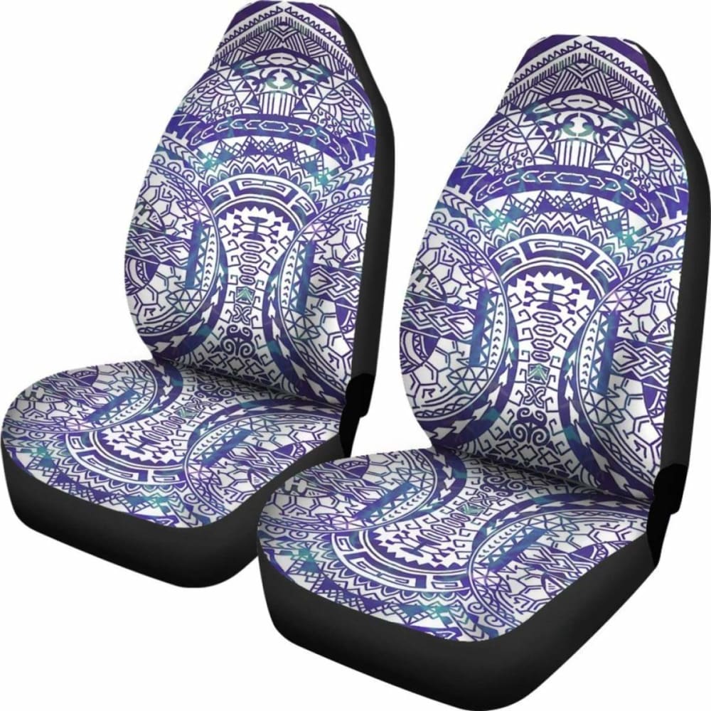 Polynesian Car Seat Cover - Polynesian Tattoo  -