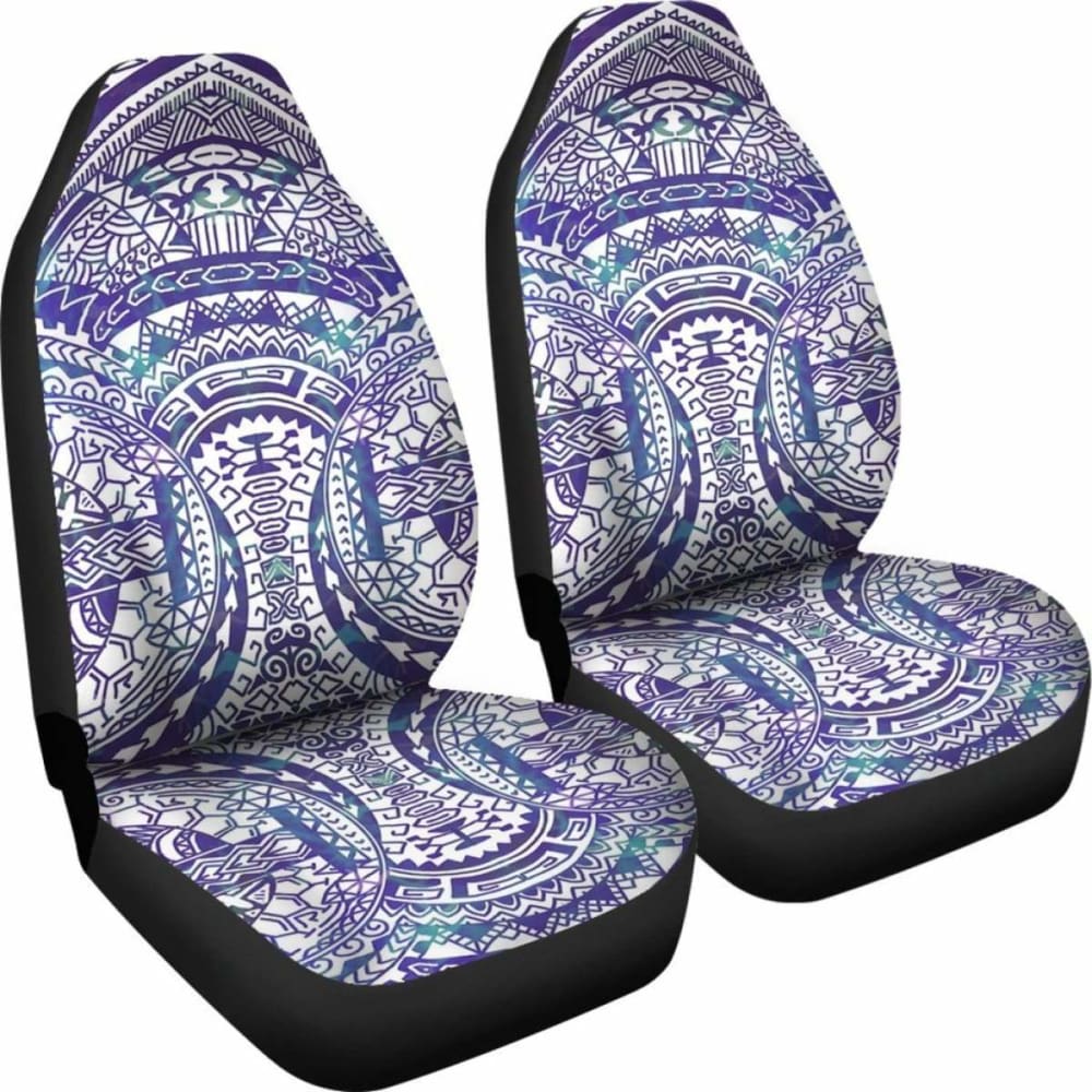 Polynesian Car Seat Cover - Polynesian Tattoo  -