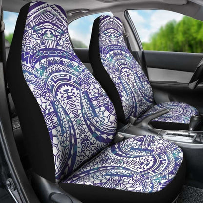 Polynesian Car Seat Cover - Polynesian Tattoo  -