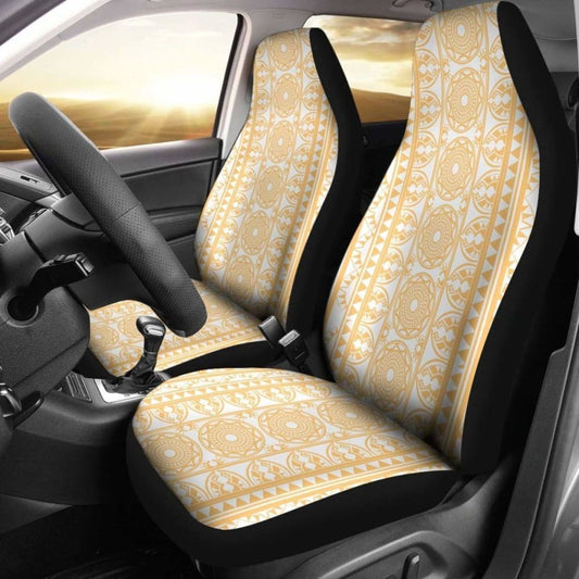 Polynesian Car Seat Cover - Polynesian Tattoo -