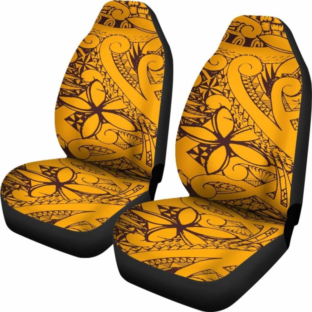 Polynesian Car Seat Cover - Polynesian Tattoo -