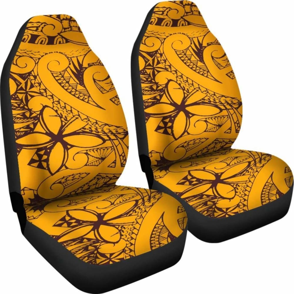 Polynesian Car Seat Cover - Polynesian Tattoo -
