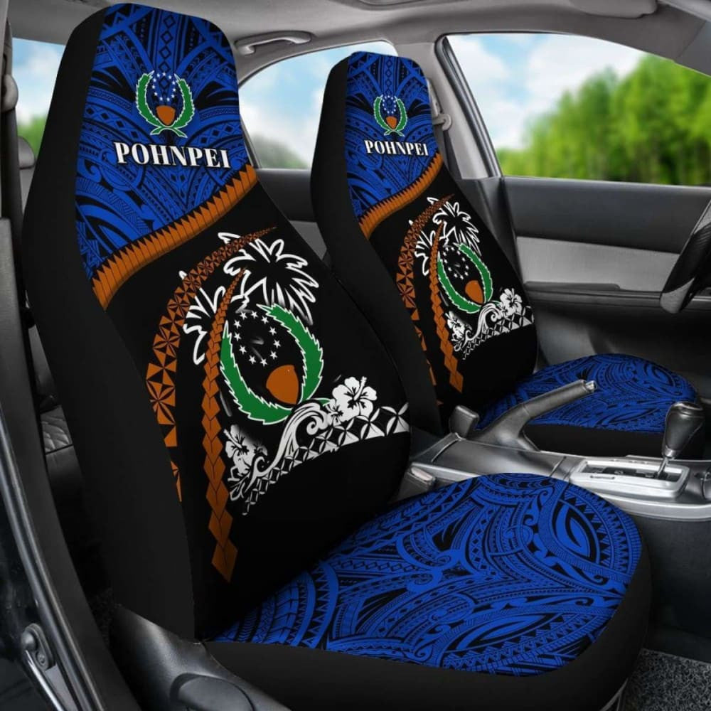 Pohnpei Car Seat Covers - Road To Hometown