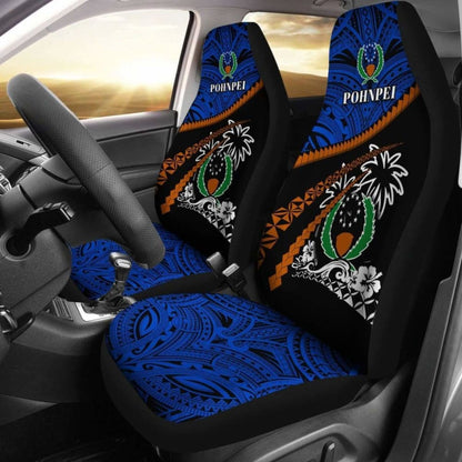 Pohnpei Car Seat Covers - Road To Hometown