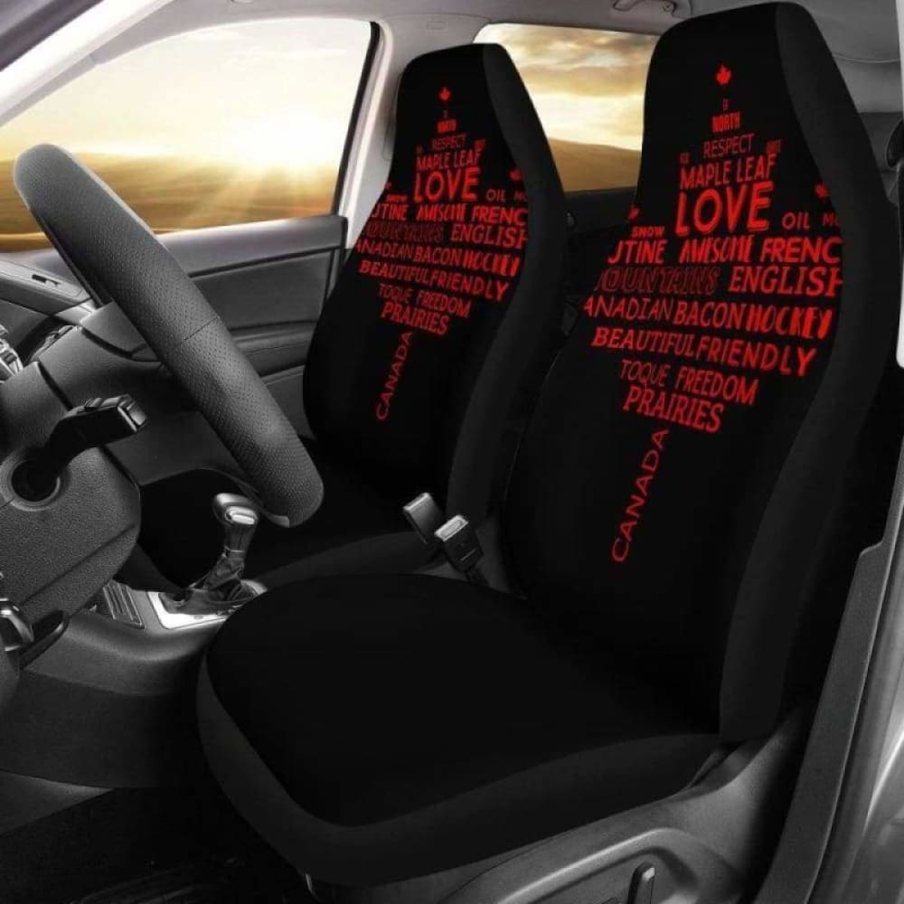 Canada Maple Leaf Car Seats