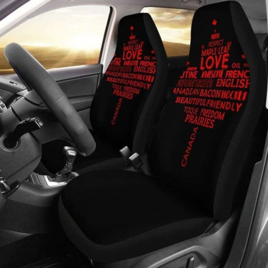 Canada Maple Leaf Car Seats