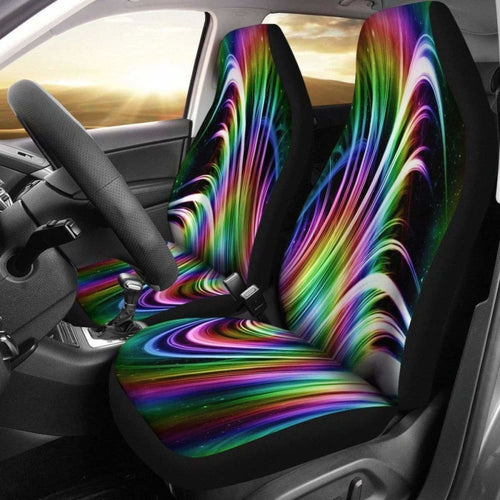 Rainbow Bucket Seat Covers