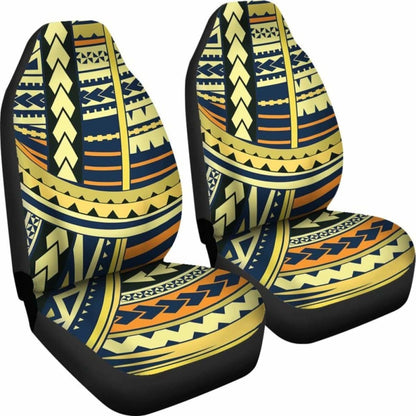 Polynesian Tattoo Car Seat Covers -