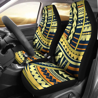 Polynesian Tattoo Car Seat Covers -