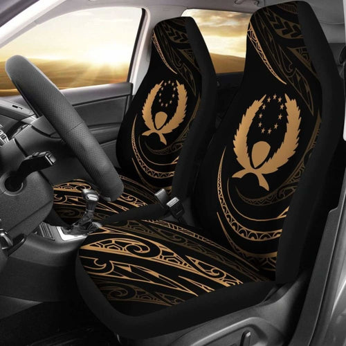 Pohnpei Islands Car Seat Covers - Gold - Frida Style -