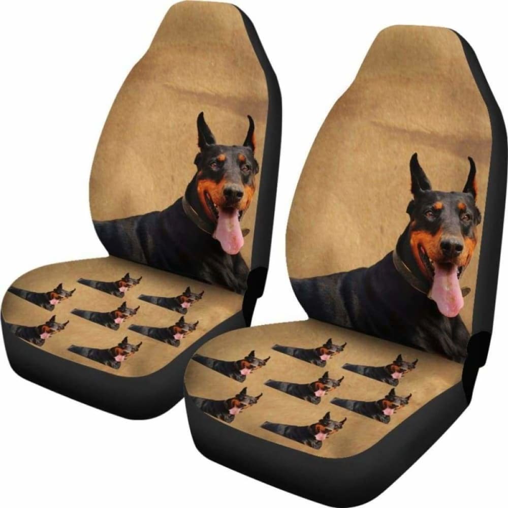 Doberman Car Seat Cover