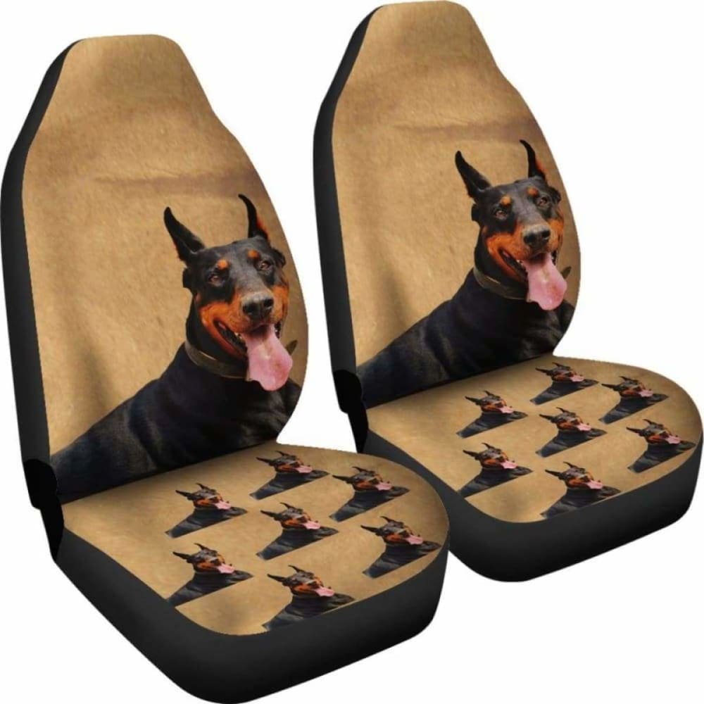 Doberman Car Seat Cover