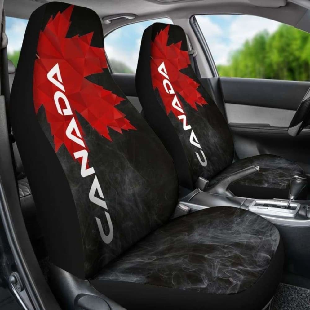 Canada Maple Leaf Car Seat Covers -