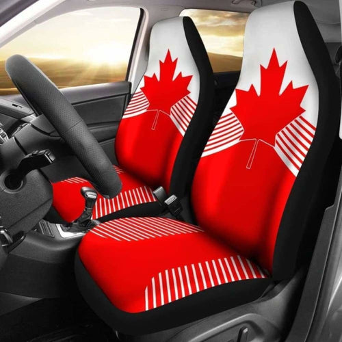 Canada Maple Leaf Car Seat Covers -
