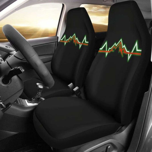 Mountain Heartbeat Car Seat Covers