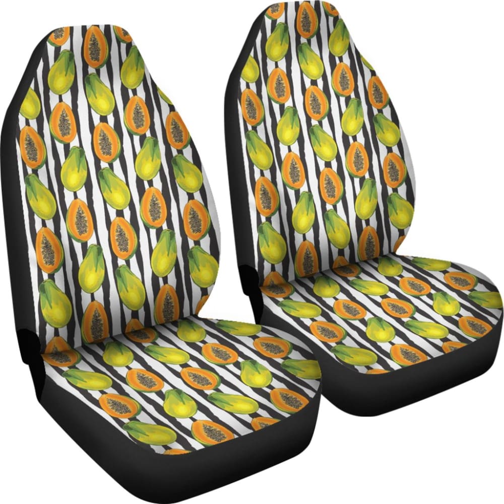 Papaya Design Pattern Car Seat covers