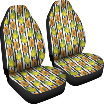 Papaya Design Pattern Car Seat covers