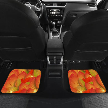Fall In Autumn Leaves Car Floor Mats