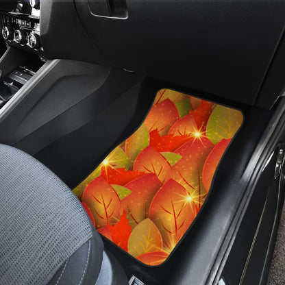 Fall In Autumn Leaves Car Floor Mats