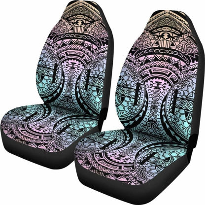 Polynesian Car Seat Cover - Polynesian Tattoo -