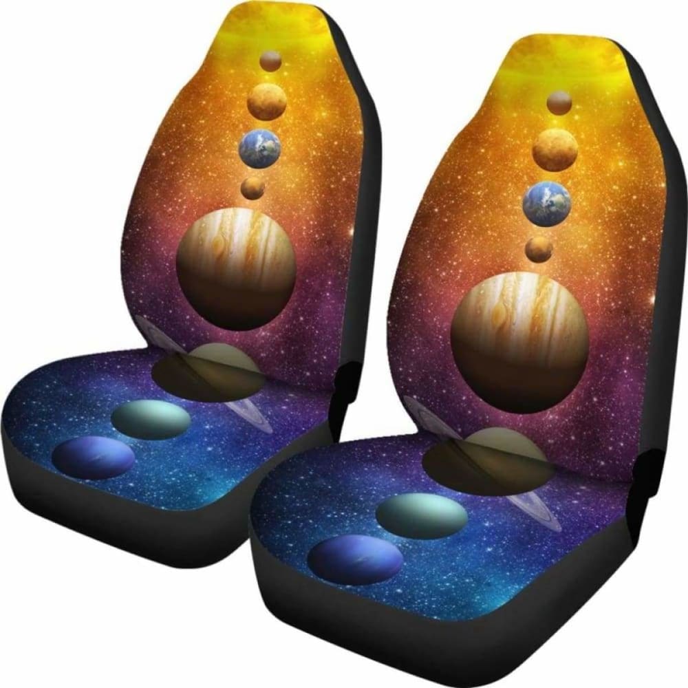 Solar System Planets Car Seat Covers