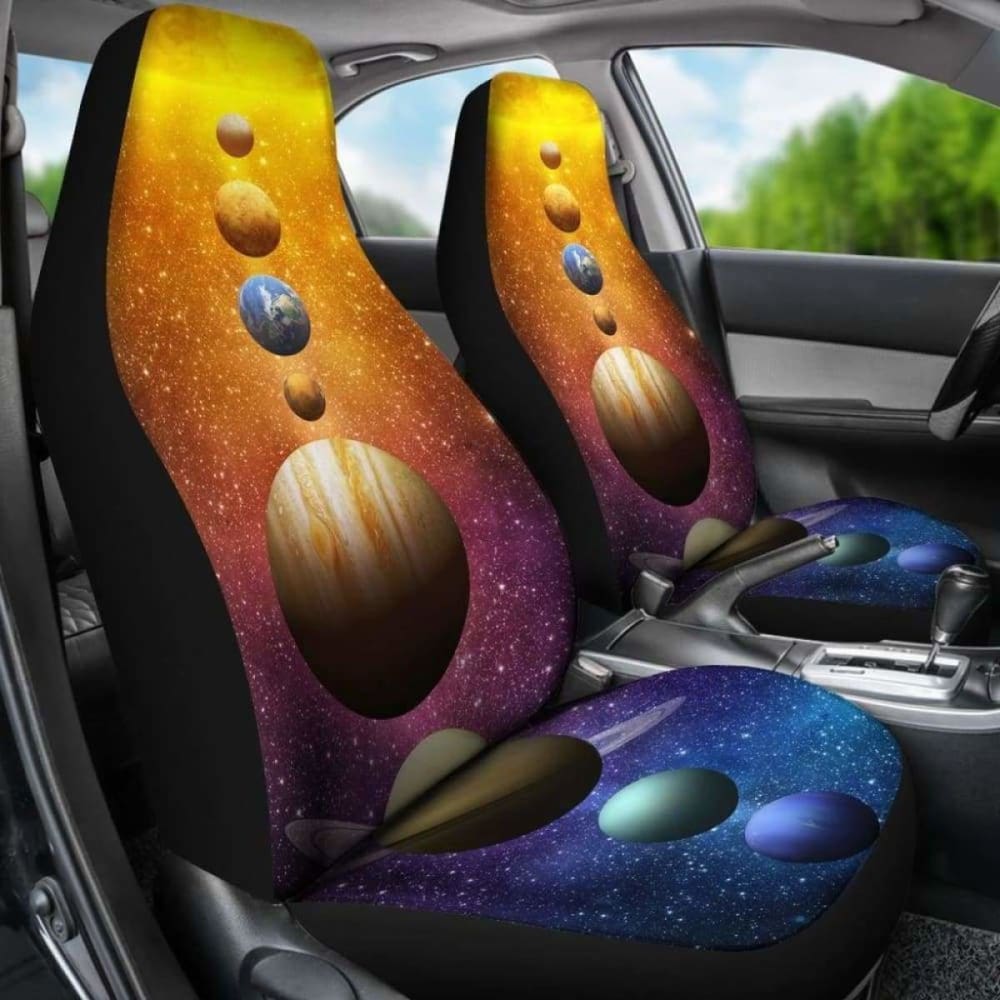Solar System Planets Car Seat Covers