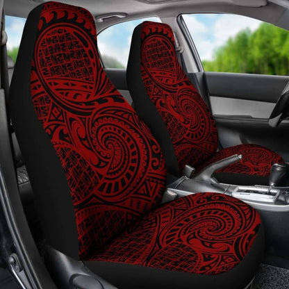 Polynesian Car Seat Cover - Polynesian Tattoo -