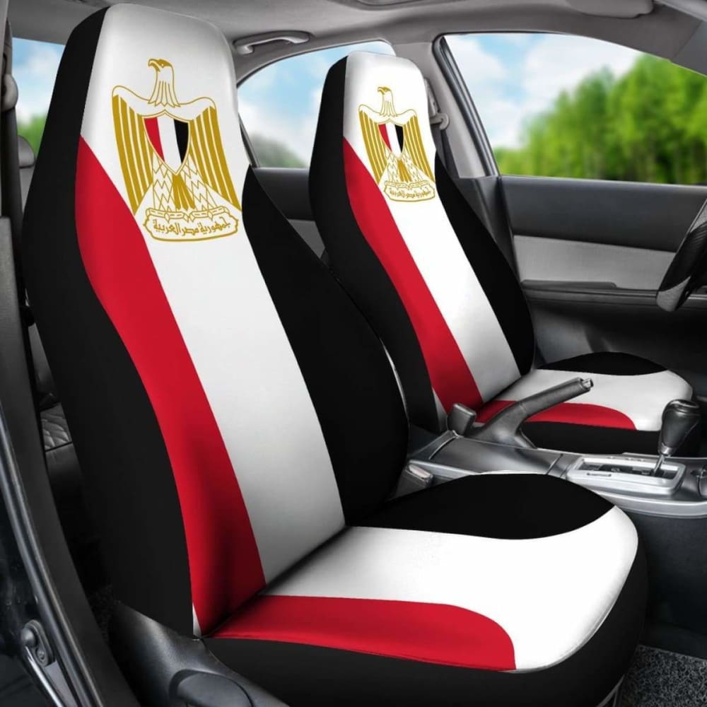 Egypt Flag Car Seat Cover -