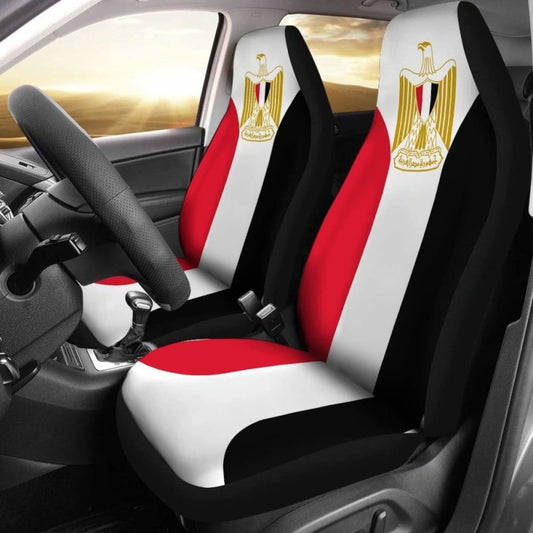 Egypt Flag Car Seat Cover -