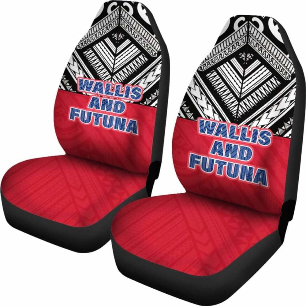 Wallis And Futuna Car Seat Covers - Wallis And Futuna Polynesian Design -