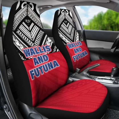 Wallis And Futuna Car Seat Covers - Wallis And Futuna Polynesian Design -