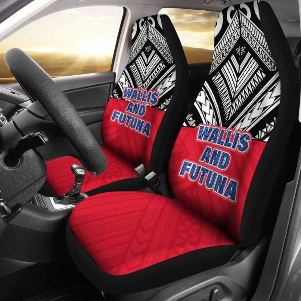 Wallis And Futuna Car Seat Covers - Wallis And Futuna Polynesian Design -