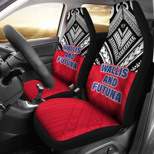 Wallis And Futuna Car Seat Covers - Wallis And Futuna Polynesian Design -