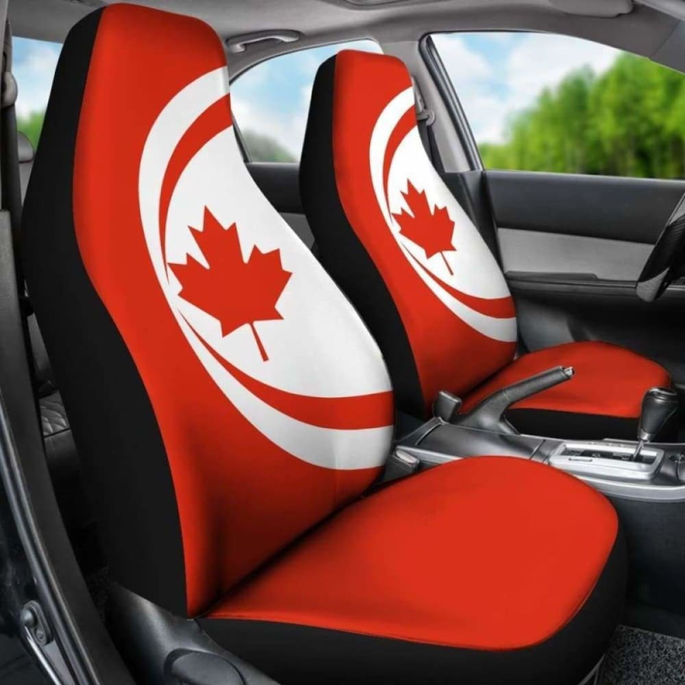 Canada Maple Leaf Car Seat Coves