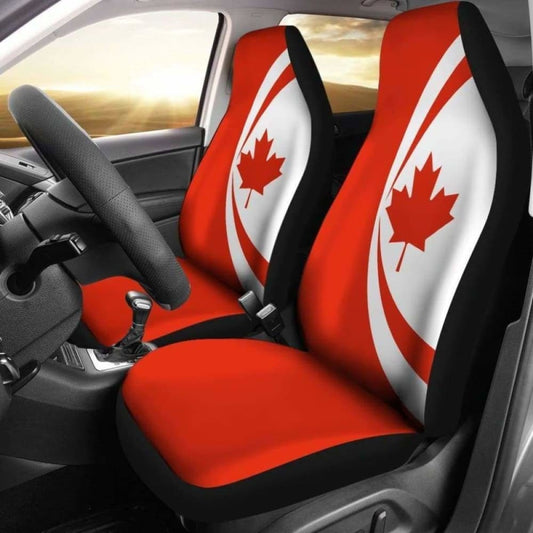 Canada Maple Leaf Car Seat Coves
