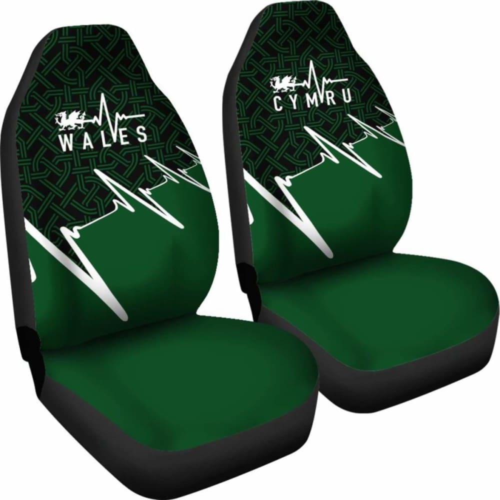 Wales Car Seat Covers - Wales In My Heartbeat