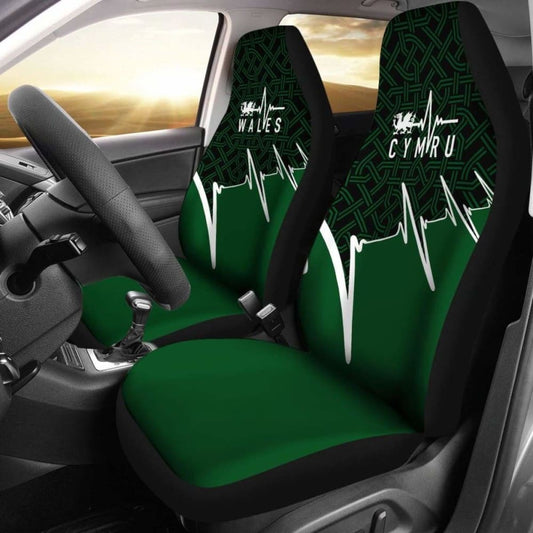Wales Car Seat Covers - Wales In My Heartbeat