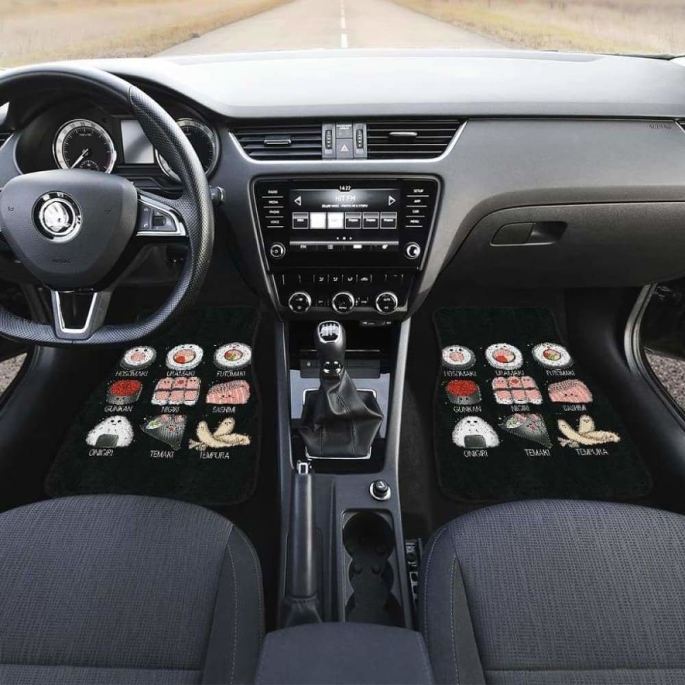 Sushi Car Floor Mats