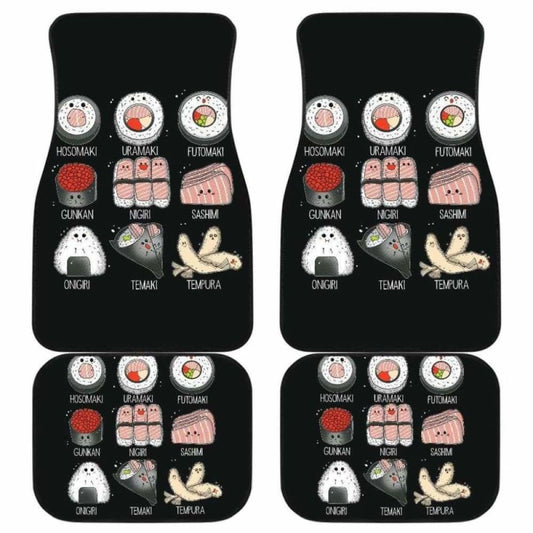 Sushi Car Floor Mats