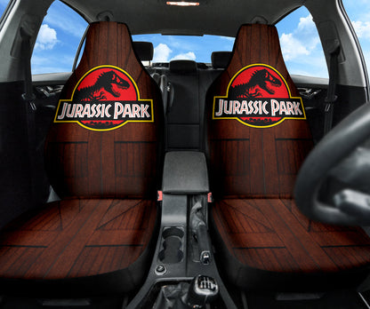 Amazing Best Gift Idea Jurassic Park Printed Car Seat Covers