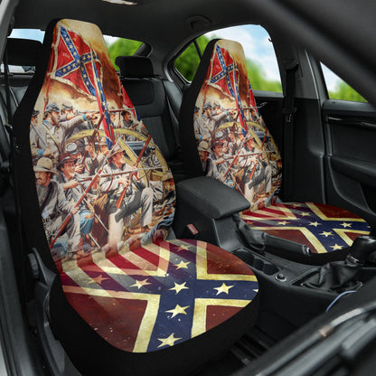 US American Civil War Car Seat Covers Style