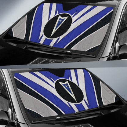 Pontiac Car Auto Sun Shades Blue