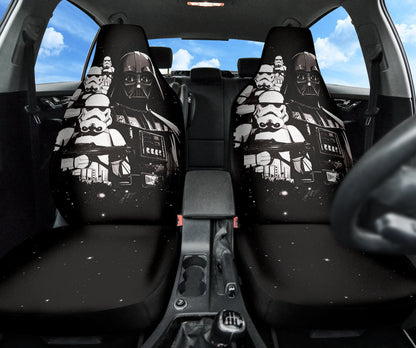 Star Wars Darth Vader And Stormtroopers Car Seat Covers
