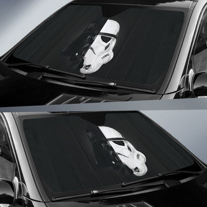 Stormtrooper Darth Vader Half Face Star Wars Car Auto Sun Shades