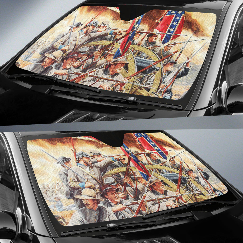 US American Civil War Car Auto Sun Shades Style