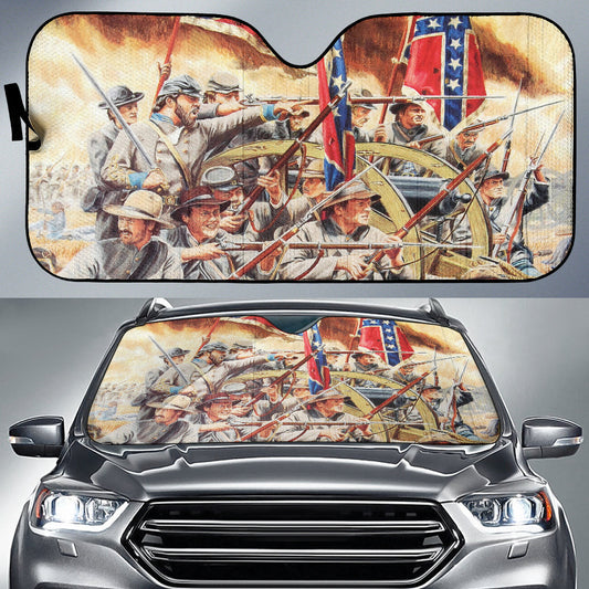 US American Civil War Car Auto Sun Shades Style