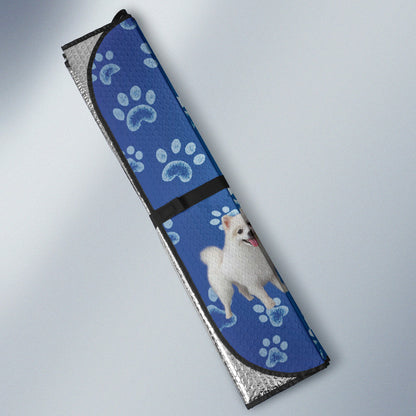 Pomeranian Car Auto Sun Shades Full Set