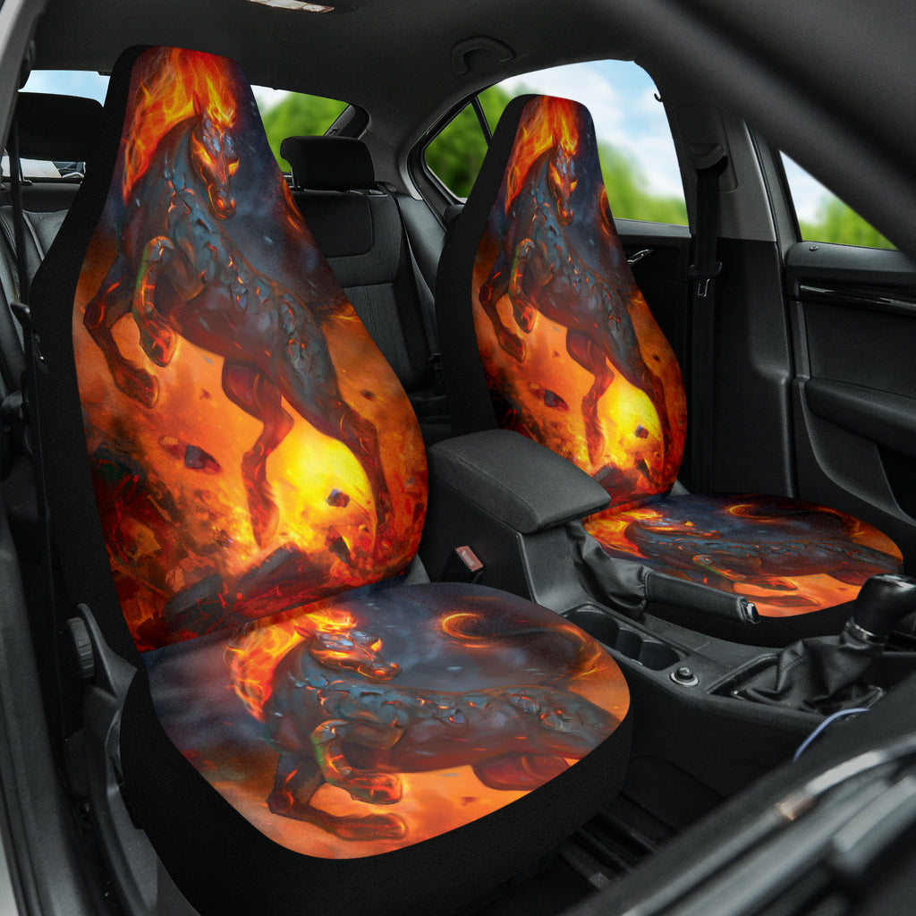 Fire Horse Car Seat Covers